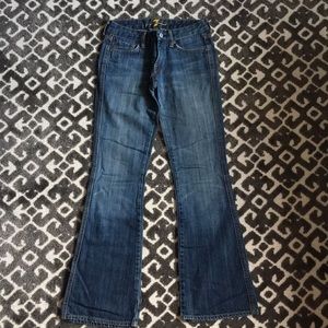 7 FOR ALL MANKIND denim. Medium wash